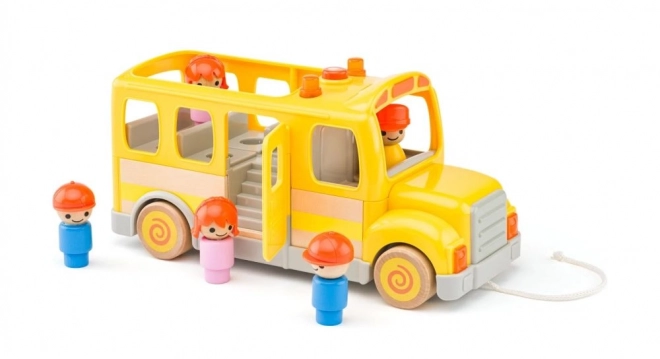 Autobus scolaire joyeux avec lumières et sons Woody