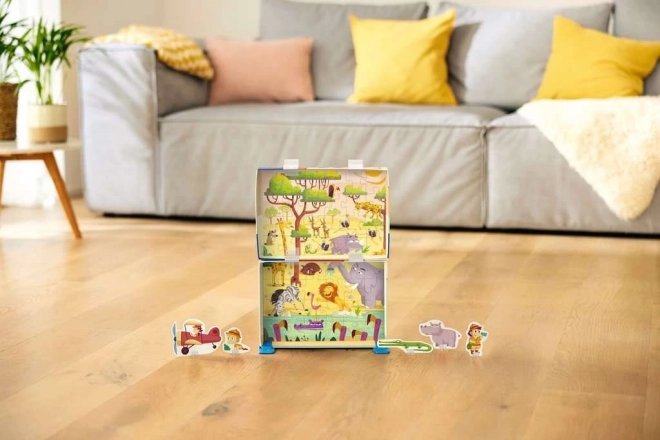 RAVENSBURGER Puzzle&Play: Safari 2x24 pièces