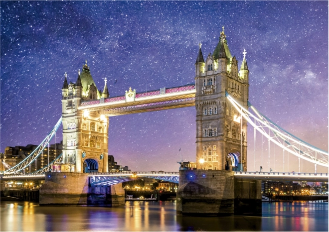 Puzzle lumineux Tower Bridge à Londres 1000 pièces
