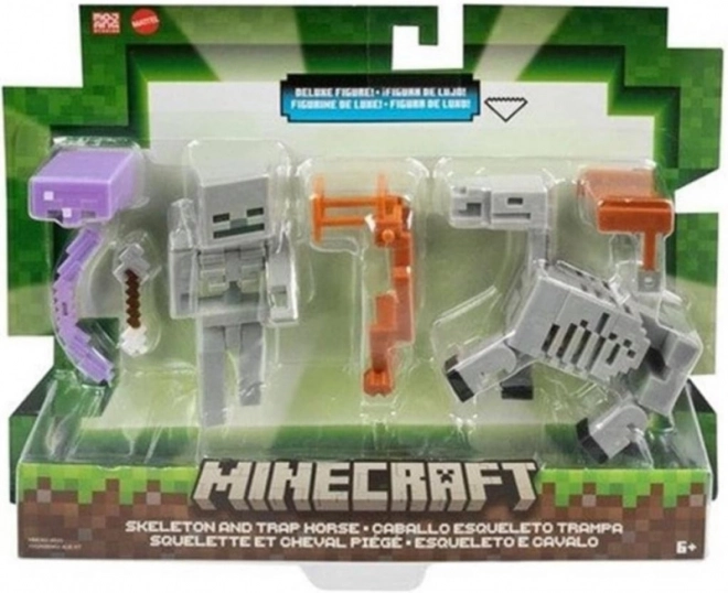 Figurines Minecraft Ravager et Raid 2-pack