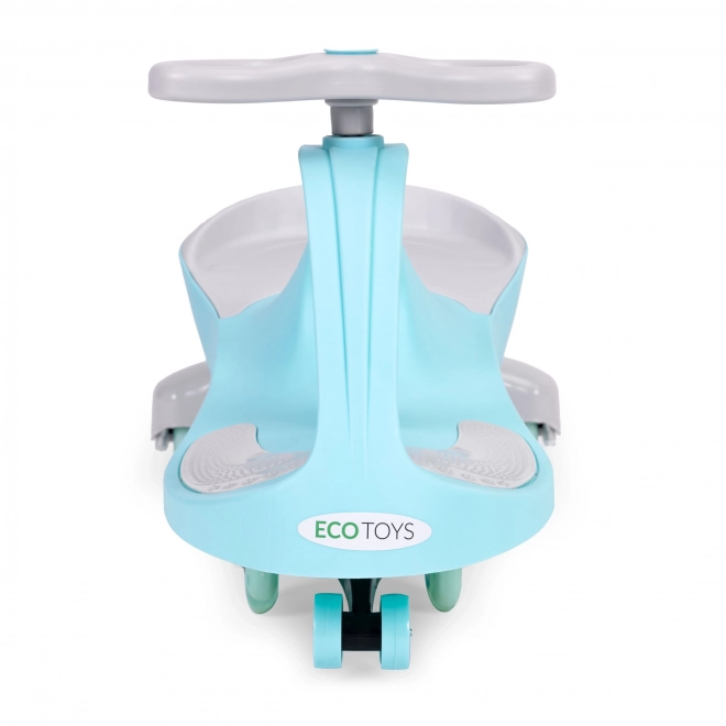 Voiture pour enfants avec roues lumineuses bleue Ecotoys