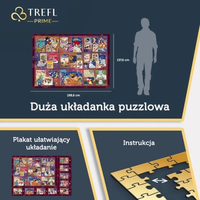 Puzzle 13500 pièces Âge d'Or Disney