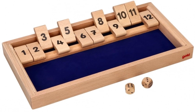 Goki Fermer la boîte, jeu de table pour 2 joueurs