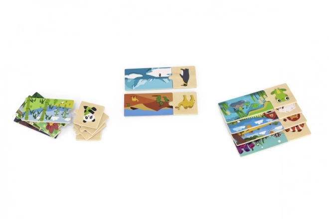 Puzzle Animaux Divertissement Logique VIGA