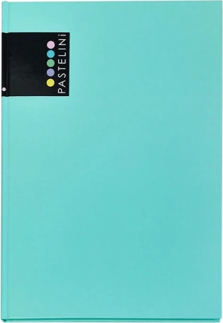 Carnet d’enregistrement A5 PASTELINI vert, laminage mat