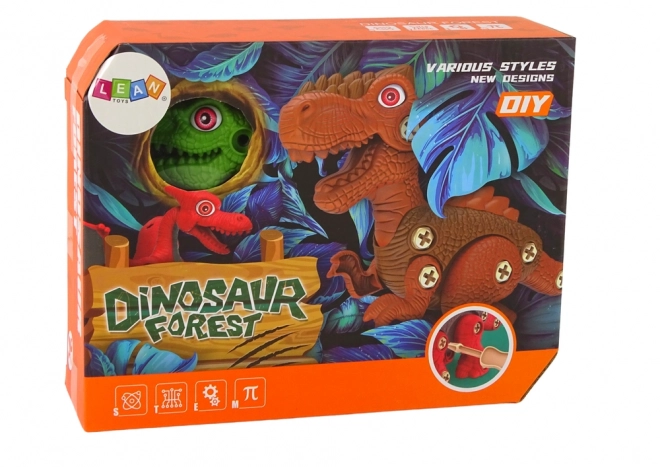 Dinosaurus à démonter DIY vert