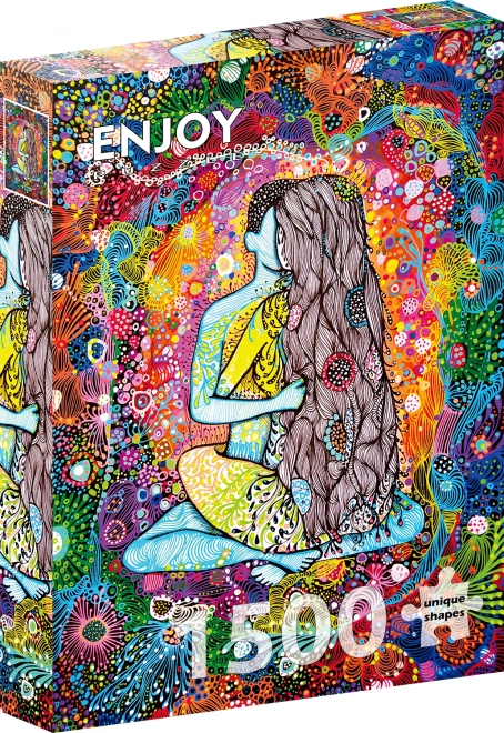 Profitez du Puzzle Amour Cosmique 1500 pièces