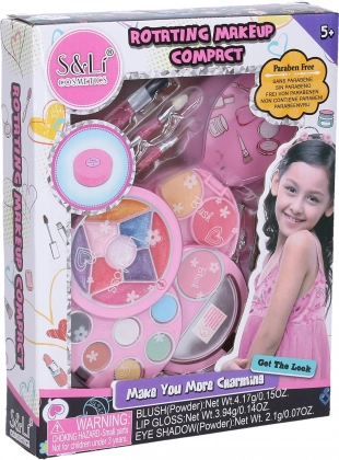 Coffret cosmétique avec palette à étages pour le maquillage