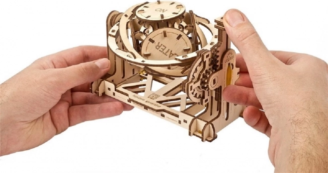 Ugears puzzle mécanique 3D en bois générateur aléatoire