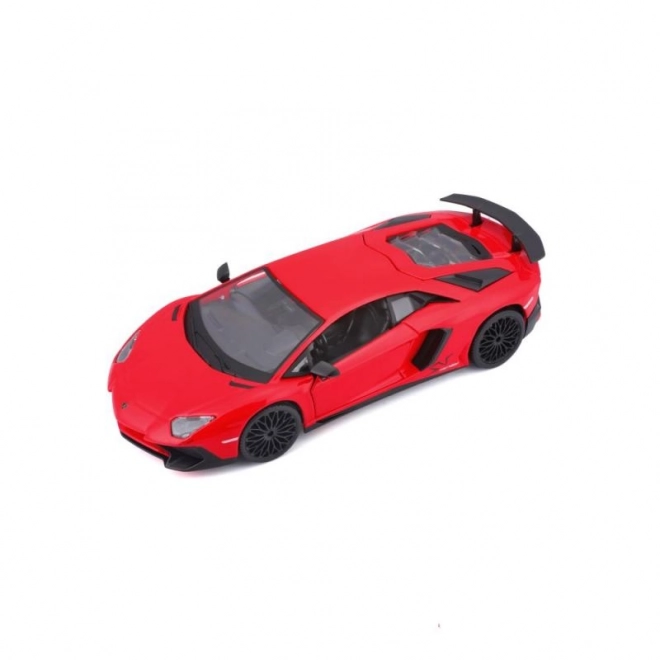 Modèle en métal Bburago Lamborghini Aventador rouge 1:24