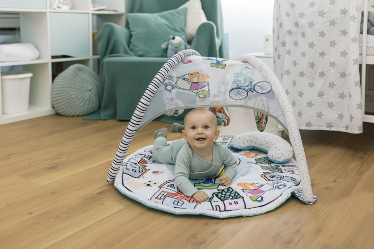 Coussin de soutien pour le temps sur le ventre et le rampement