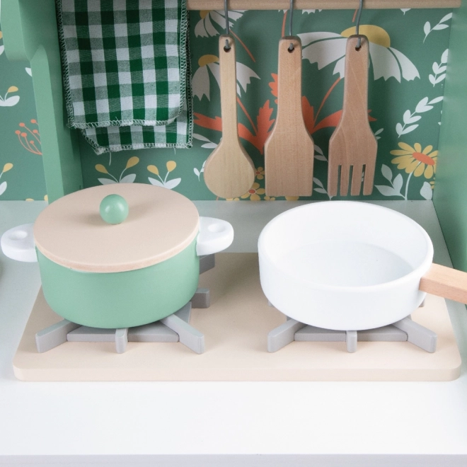 Grande cuisine en bois pour enfants