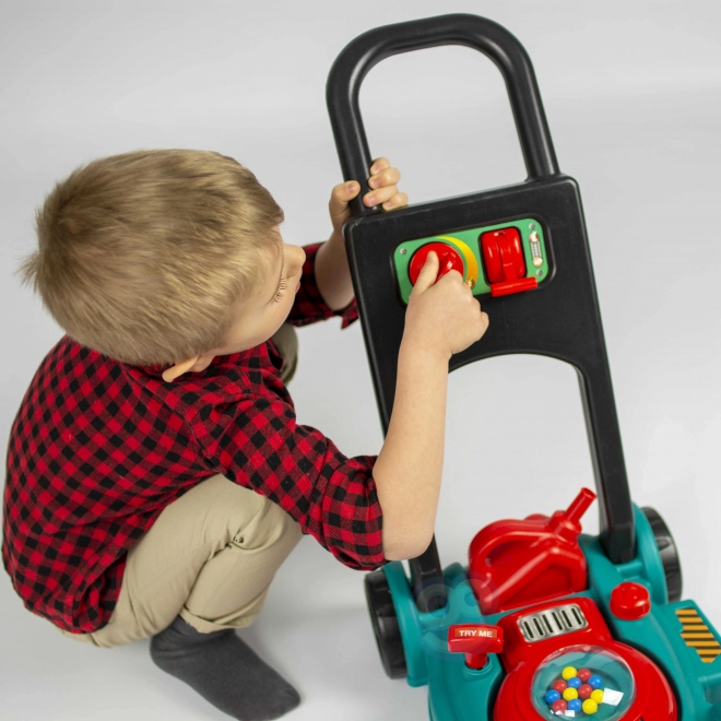 Tondeuse pour enfants avec casque et bidon WOOPIE