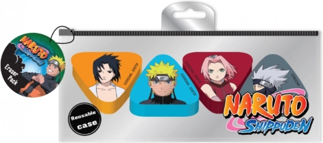 Set de gommes Naruto