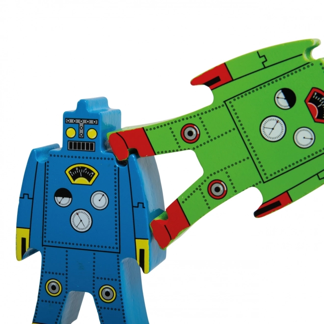 Jeu d'équilibre de robots Schylling