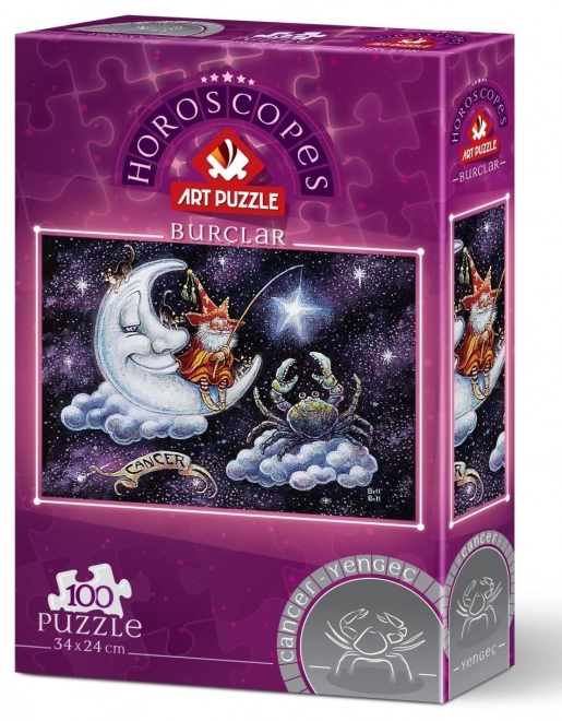Puzzle Signe du zodiaque Cancer 100 pièces