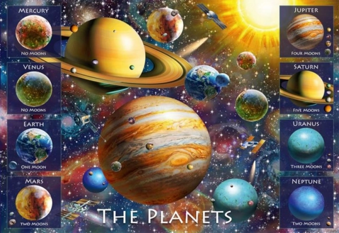Puzzle Ravensburger Planètes 100 pièces