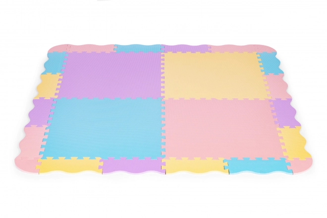 Tapis en mousse coloré pour enfants avec parc 141,5x141,5 cm 24 pcs IPLAY