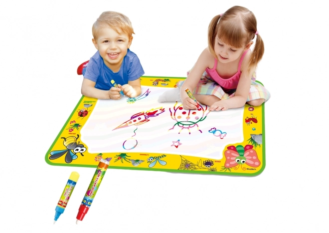 Grande tapis à dessin XXL + crayon à eau
