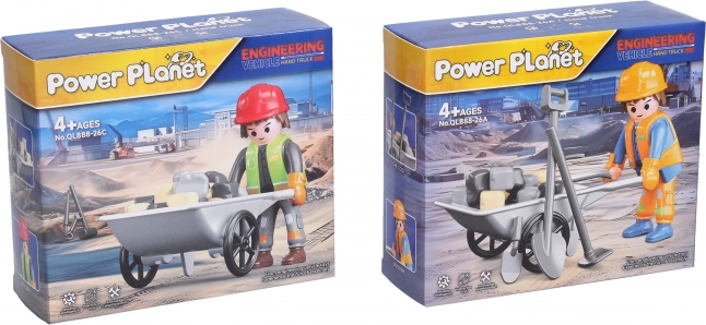 Figurine Travailleur avec Brouette