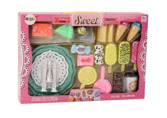 Set de Café Pâtissier Gâteaux Figurines Gâteau Café 25 élém.
