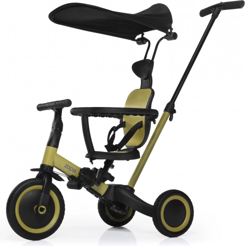 Tricycle Zopa Razor Pro 6-en-1 Kodi Bronze avec barre de guidage