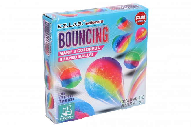 Kit pour fabriquer des balles rebondissantes colorées