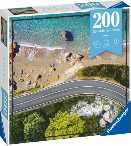 RAVENSBURGER Puzzle Moment : Chemin de plage 200 pièces