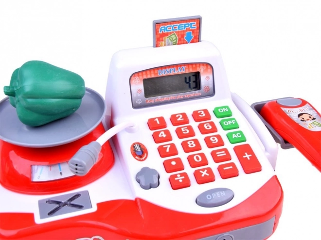 Balance de caisse avec panier d'achat ZA2380