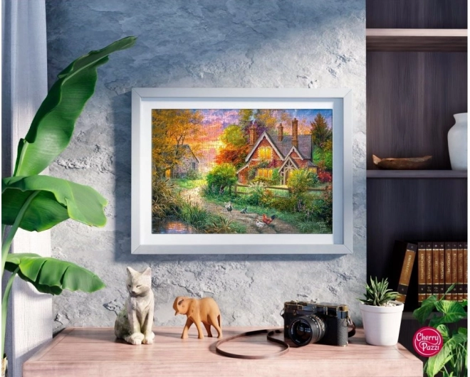 Puzzle Cherry Pazzi Teplo domova 500 pièces