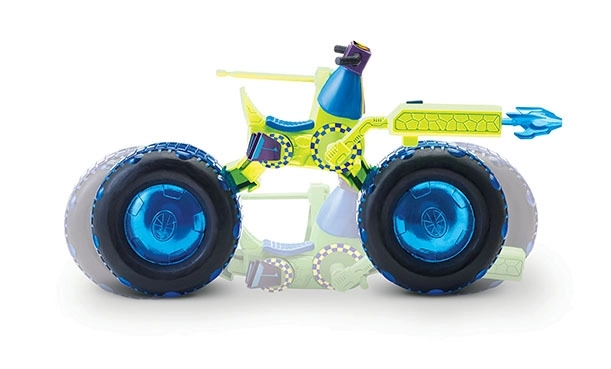 Moto Tortues Ninja avec figurine d'action