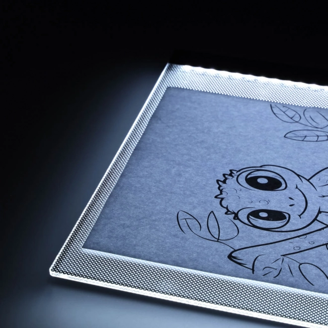 Tablette à dessin rétroéclairée LED A3