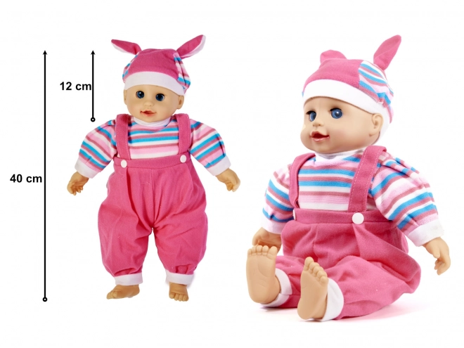 Bébé avec son - fille