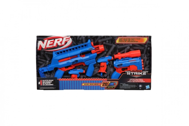 Nerf Alpha Strike Ensemble de Blasters et Fléchettes