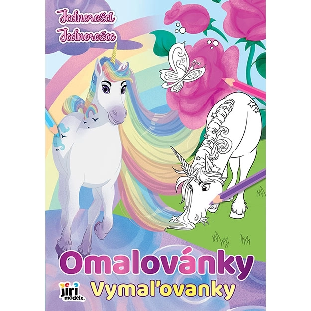 Livre de coloriage A4 Licornes