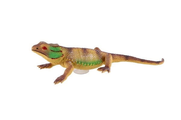 Animal lézard avec ventouse gomme 22cm