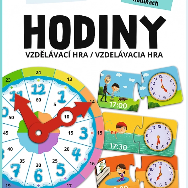 Jeu éducatif Trefl Petit Découvreur : Horloge