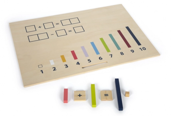 Small foot Compter dans une boîte en bois Éduquer