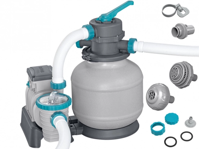 Bestway Filtration à sable pour piscine débit 8327 l/h