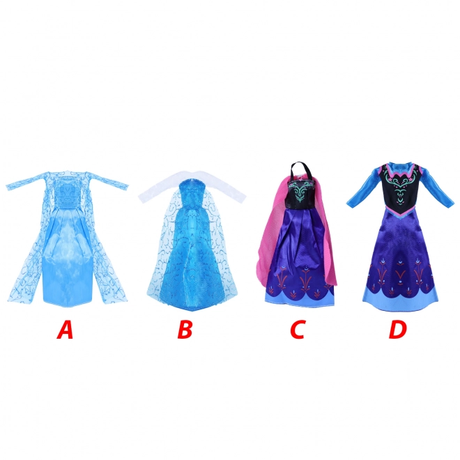 Vêtements pour poupée royaume d'hiver