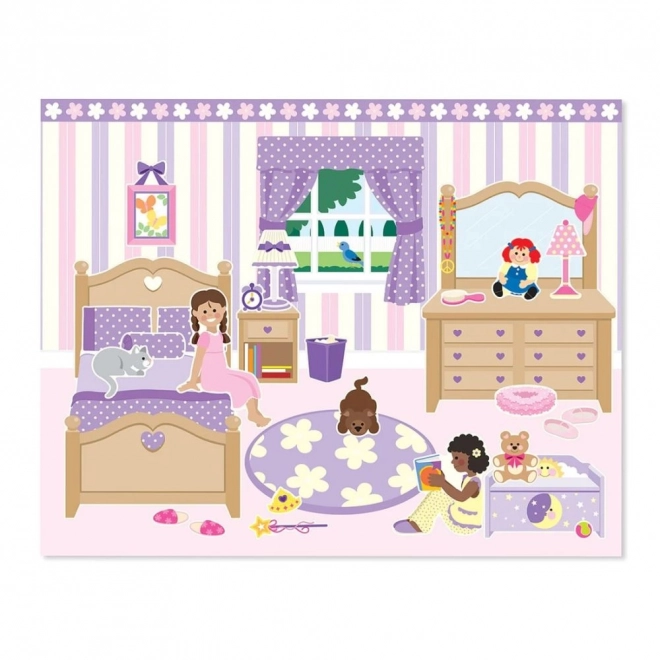 Blocs Autocollants Réutilisables 'Jouons à la Maison' Melissa & Doug