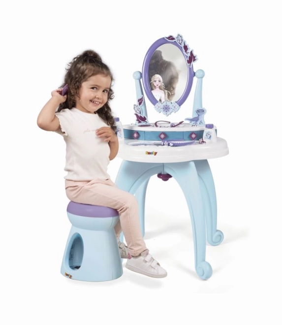 Toilette de l'Empire de Glace 2-en-1 avec Chaise