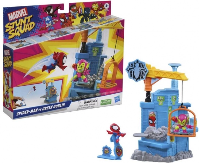 Figurine cascadeur et set de jeu Marvel Avengers