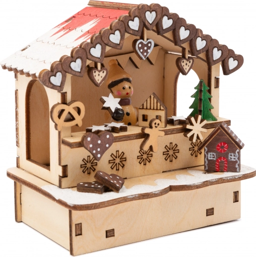 Finition en bois au rendu artisanal