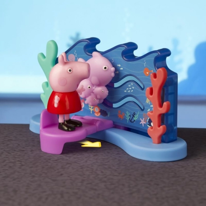 Ensemble de figurines Peppa Pig - Aventures à l'aquarium
