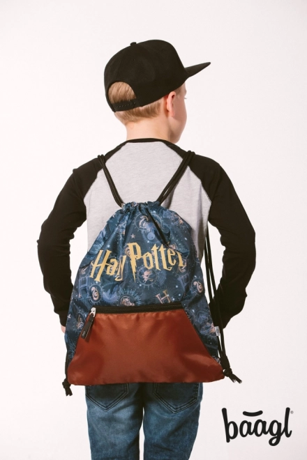 Sac avec poche Harry Potter Poudlard