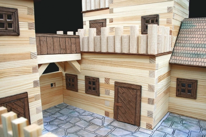 Maquette en bois Walachia Château