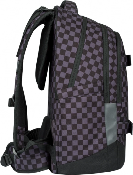 Sac à dos scolaire Skate Max gris
