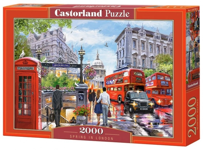 Puzzle 2000 pièces - Printemps à Londres
