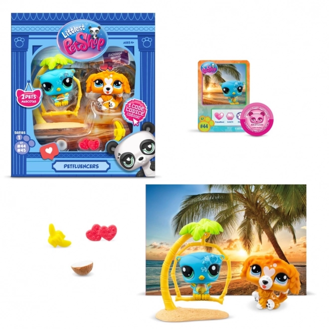 LPS 2 figurines Petfluenceurs